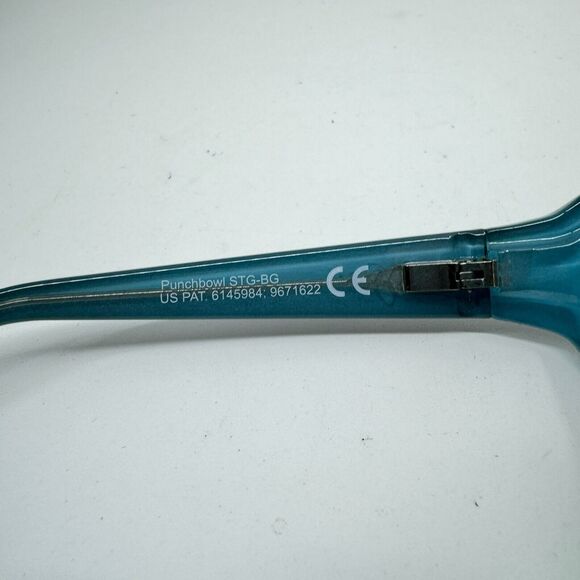 Maui Jim Sunglasses Frame PUNCHBOWL MJ219-03 54-17-135 Black Blue H11556 - Picture 5 of 7